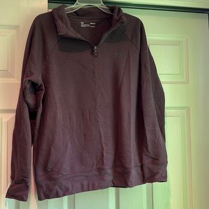 underarmor purple sweater pull over